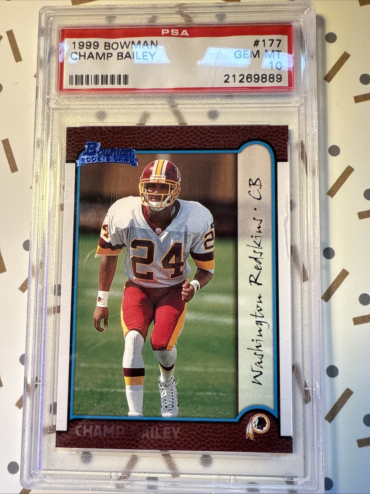 Champ Bailey Bowman #177 Base