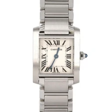 Authentic Cartier Tank Francaise SM W51008Q3 SS Quartz  #270-004-007-4181