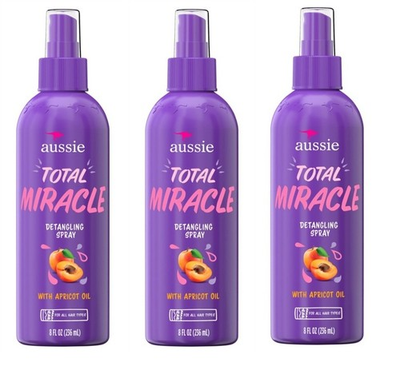 #ad BL Aussie Hairspray Total Miracle Detangling 8oz X 3 Packs $31.58