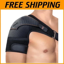 Copper Infused Shoulder Brace for Men & Women - Large/XL