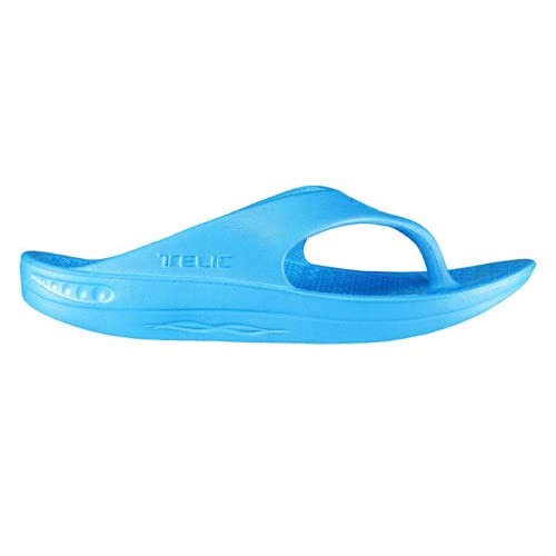 TELIC Womens Energy Flip Flop-PH Подушка мягкая Sv11 Pacific Blue РАЗМЕР 10/11