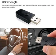 3 in 1 USB Bluetooth 5.0 Audio Transmitter Receiver Adapter for TV, PC, MP3, CD 