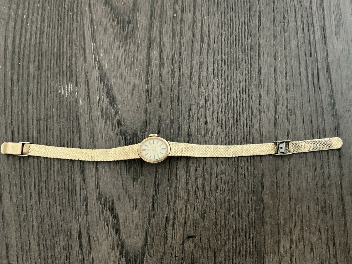 Vintage Hamilton Ladies Watch 10k Gold Filled