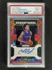 2021-22 Prizm Cade Cunningham Red Choice Sensational RC Auto PSA 9/10 POP 2