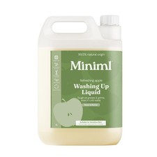 Miniml Eco Washing Up Liquid 5L Refill - Apple Orchard Scented Non Bio & Skin Se 4.22 per litre