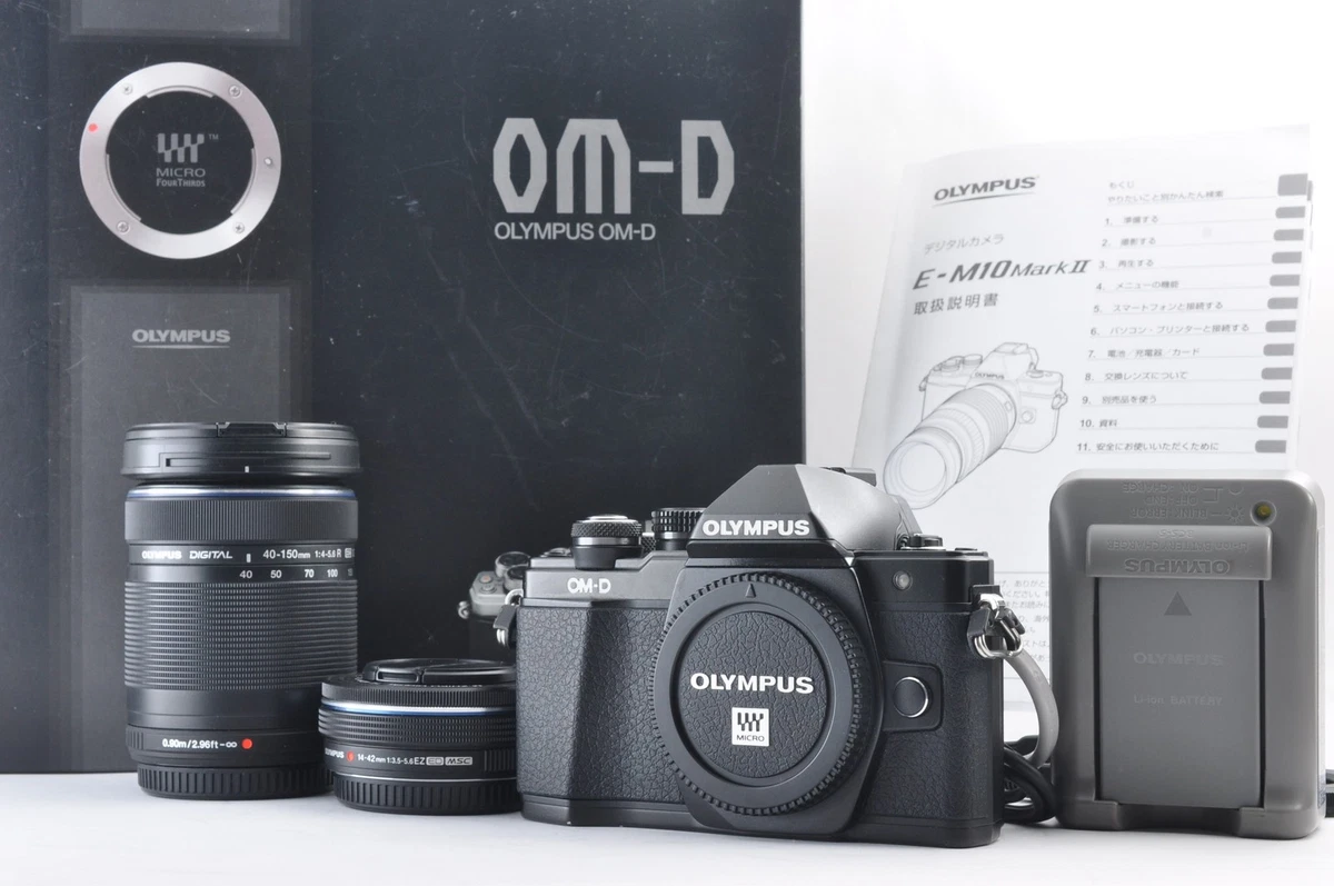 Olympus OM-D E-M10 Mark II Mirrorless Interchangeable Lens Cameras