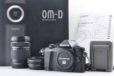 ''MIMT'' Olympus OM-D E-M10 Mark II 2613shots Digital Camera 14-42mm, 40-150mm #27