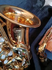 New High Quality Selmer Style Eb Alto Saxophone Golden w/Case  All Accessories