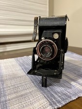 Vintage Voightlander Bessa Folding Camera with 10.3cm lens f6.3 lens Untested 