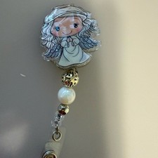 Angel Badge Reel   2 inch