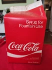 Vintage Coca-Cola Fountain Syrup One Gallon Carton – Coke Soda Advertising
