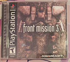 Front Mission 3 (Sony PlayStation 1 PS1, 2000)