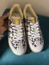 adidas Originals Samba Women’s Leopard Print Leather Trainers UK 6.5