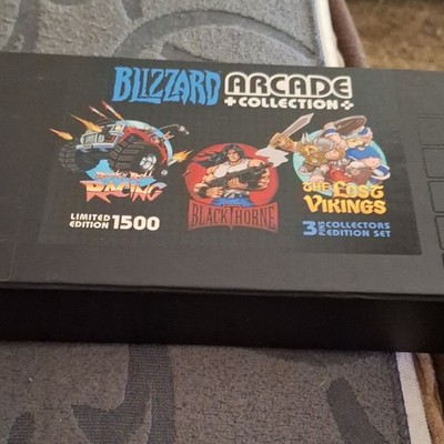 Blizzard Arcade Collection Limited Edition Pin Set Rock N' Roll Racing Blacktho 