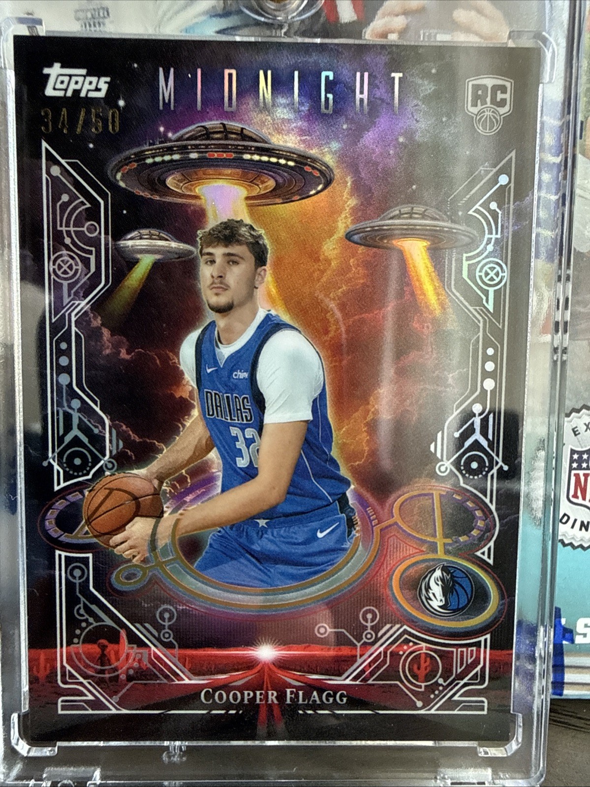 2025-26 Topps Midnight Cooper Flagg Daydreamers RC Summer Solstice Rookie /50