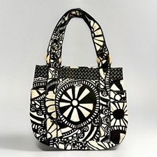 Roxy Y2K Shoulder Purse Multi Pocket Cotton B...