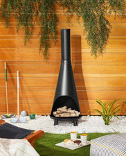 New Hearth & Hand Magnolia Wood Burning Outdo...