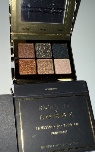 Rachel Zoe X LORAC Hollywood Glamour MINI Eyeshadow Palette (Golden Eyes) NIB - Picture 2 of 2
