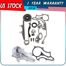 Timing Chain Kit Water Pump For 1985-1995 Toyota Pickup 4Runner Celica 2.4L