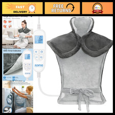 Neck  Shoulder Heating Pad - Electric Heat Therapy, Pain Relief Gift for Him 