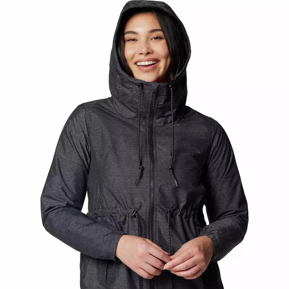 New Columbia Lillian Ridge II Women’s Waterproof Rain Jacket Lightweight Size M - Image 2 of 4