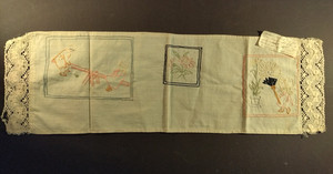 Antique Dresser Scarf, with some Provenace