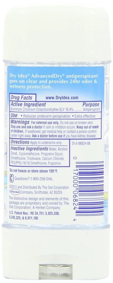 Multi-Pack Desodorante Gel Transparente Avanzado - Polvo Fresco sin Residuos Foto 4 de 4