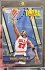 1997-98 Fleer Michael Jordan Total O Foil Insert Card #5 Bulls SSP Bulls