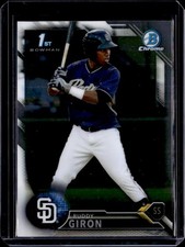 2016 Bowman #BCP20 Ruddy Giron Chrome Prospects