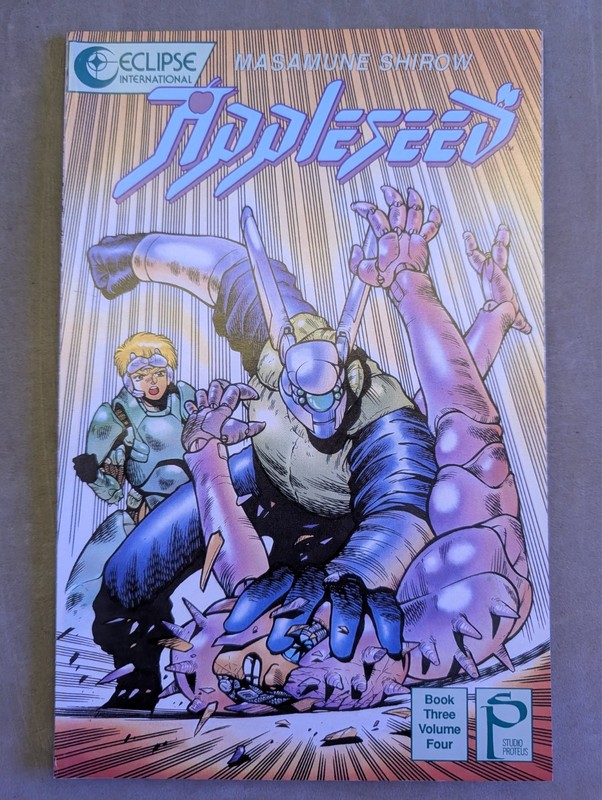 Appleseed Book #3, Volume #4 Masamune Shirow, Eclipse International, Manga