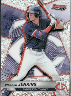 2025 Bowman's Best #TP-7 WALKER JENKINS Mini Diamond Refractor /299
