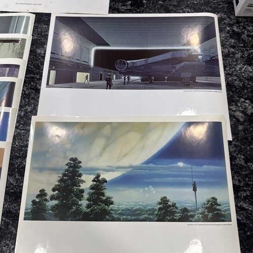 1977 The Star Wars Portfolio by Ralph McQuarrie Paintings Complete Set of 21 - Picture 12 of 24