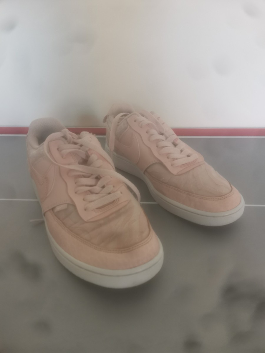 Nike Women's Court Vision LO PRM Trainers Shoes Pink UK 7.5 C17599-600 | eBay UK