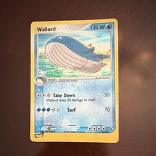 The Pokémon Company Wailord 14/109 EX Ruby & Sapphire Holo Rare 120HP EN 2003