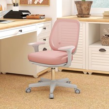 Breathable Mesh Swivel Desk Chair with Adjustable Height for Study Refurbished
