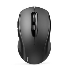 TECKNET Bluetooth Mouse, 2-in-1 BT 5.0/3.0 2.4Ghz 4000DPI Wireless Mice with...