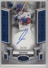 2024 Topps Tier One Break Out Blue Foil 38/99 Jonny Deluca #BOA-JDE Auto 1rm3