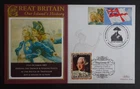 2008 Nelson Defeats The French & Spanish Fleets Benham First day cover with SHS