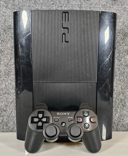 Sony PlayStation 3 PS3 250GB Super Slim CECH-4001B Console System Bundle Tested
