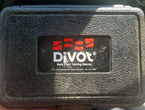 Divot Fibre Test Adaptor DVT-S3 FC Connectors.