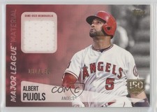2019 Topps Major League Material Relics 150th Anniversary /150 Albert Pujols 4wd