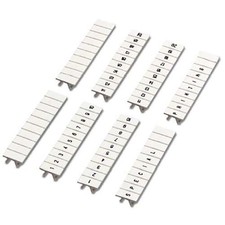 2pc PHOENIX CONTACT - IC 1050033:0002 Terminal Block Marker Strip, White, B