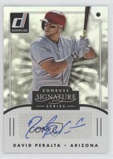 2016 Panini Donruss Signature Series David Peralta #SGS-DP Auto t8i