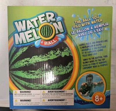 Watermelon Ball The Original Pool Toys for Kids Ages 8-12 - 9 Inch Pool Ball ...
