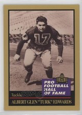 1991 Enor Pro Football Hall of Fame Turk Edwards #38 HOF 1md