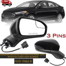 Right Passenger Side Mirror for Ford Fusion 2016 2017 2018 2019 2020 2021 2022