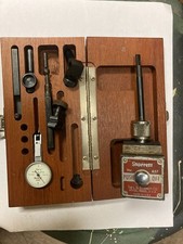 STARRETT MAGNETIC BASE WITH BROWN & SHARPE DIAL TEST INDICTOR