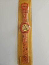 Vintage Sealed Aristocats Pink Disney Kids Wrist Watch Plastic