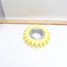 Hytrol Spur Gear Urethane Sprocket 20 Tooth Yellow 094.3101