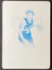 Tre Jones 2020-21 Panini Flawless Momentous Autographs Cyan Plate 1/1 #26